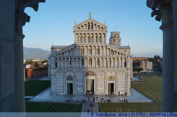 Photo ID: 017792, Cathedral from Baptistery, Pisa, Italy