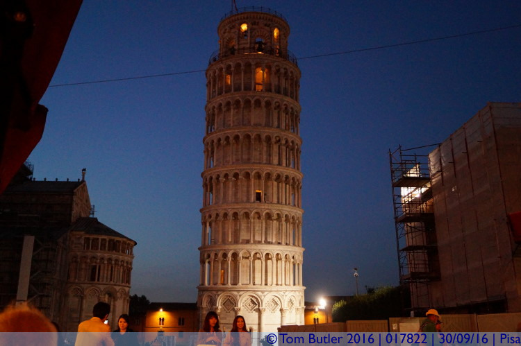 Photo ID: 017822, Last light, Pisa, Italy