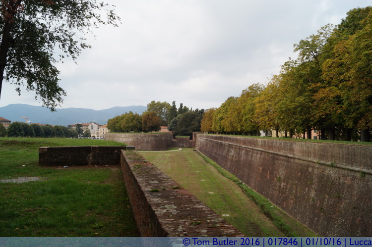 Photo ID: 017846, On the bulwarks, Lucca, Italy