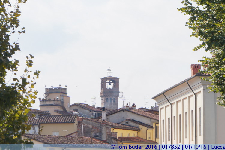 Photo ID: 017852, Bell tower, Lucca, Italy