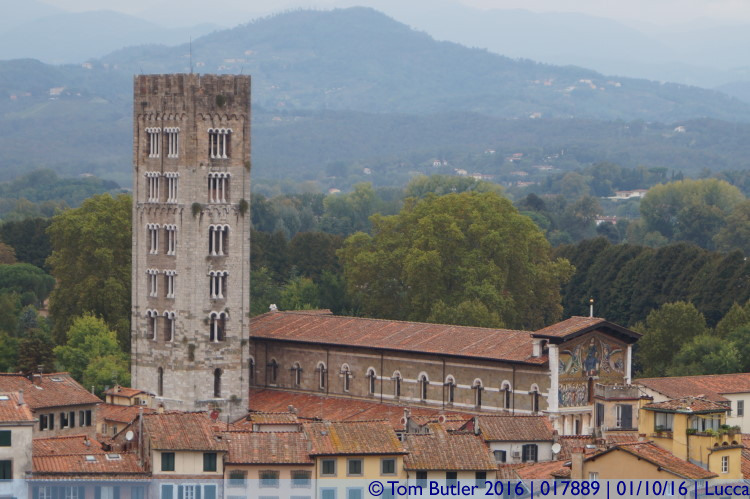 Photo ID: 017889, Basilica di San Frediano, Lucca, Italy