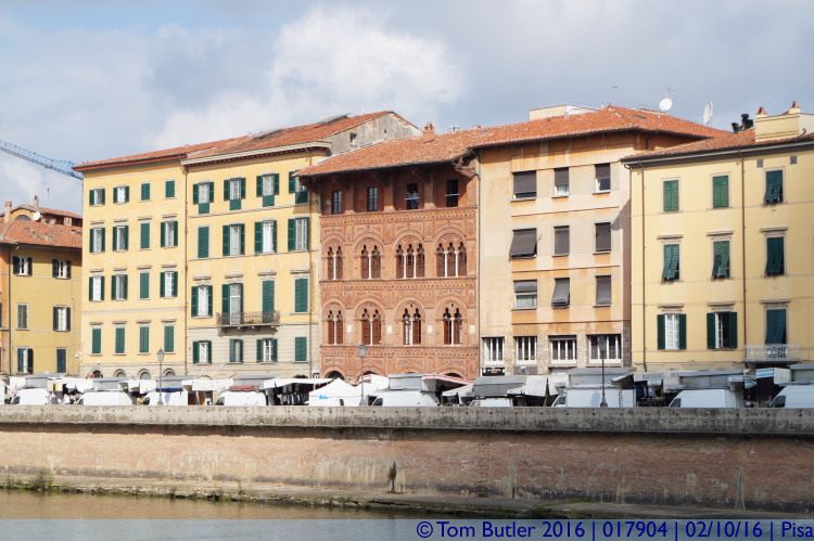 Photo ID: 017904, Looking across the Arno, Pisa, Italy