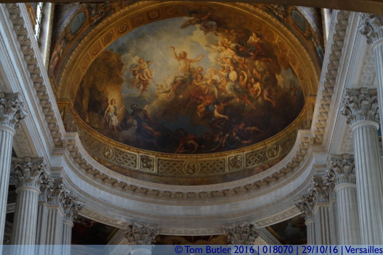 Photo ID: 018070, Ceiling, Versailles, France