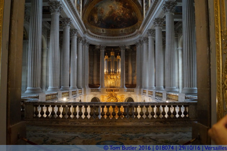 Photo ID: 018074, Inside the Chapel, Versailles, France