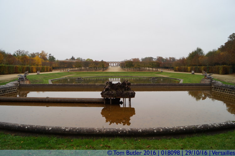 Photo ID: 018098, Looking towards the Grand Trianon, Versailles, France