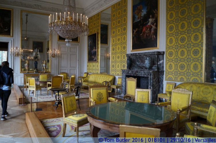 Photo ID: 018101, Yellow room, Versailles, France