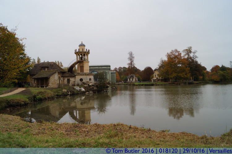 Photo ID: 018120, Hamlet and lake, Versailles, France