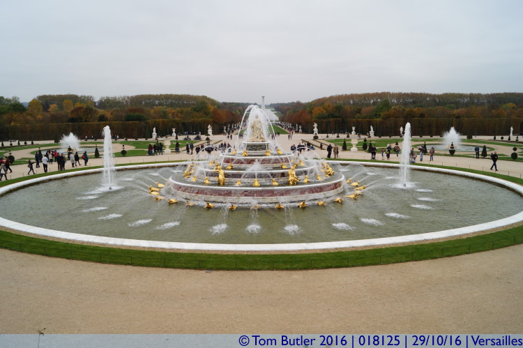 Photo ID: 018125, Latona's Fountain, Versailles, France
