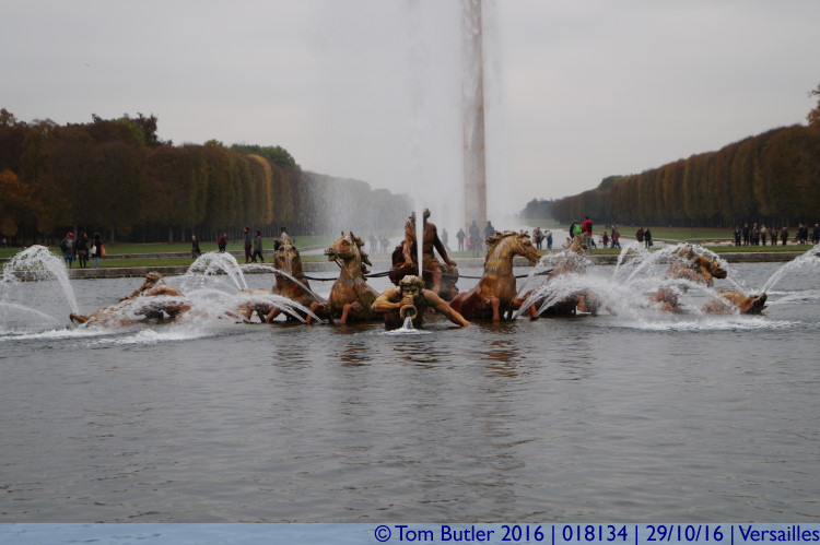 Photo ID: 018134, Apollo's Fountain, Versailles, France