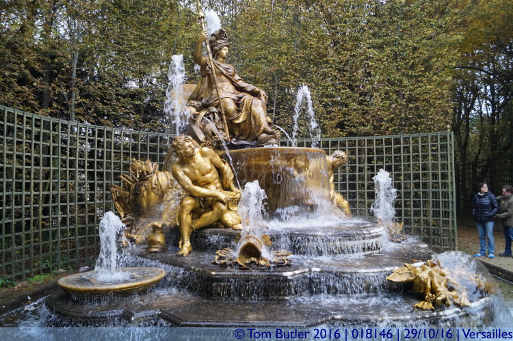 Photo ID: 018146, Triumphal Arch Grove, Versailles, France