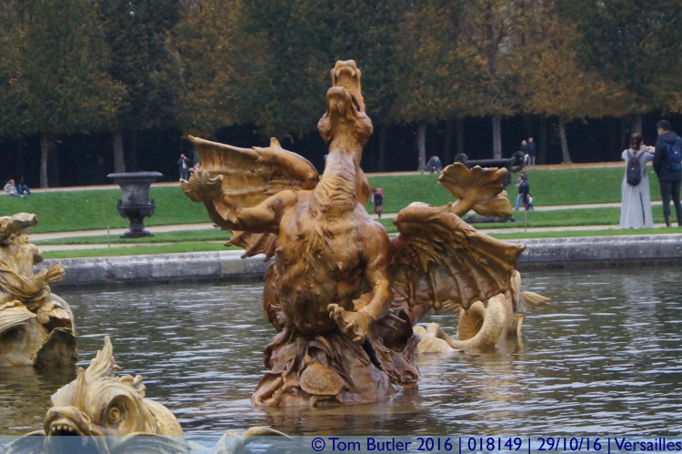 Photo ID: 018149, Dragon, Versailles, France