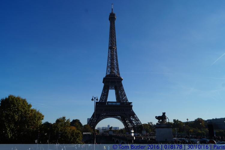 Photo ID: 018178, Approaching Eiffel, Paris, France