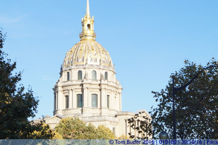 Photo ID: 018180, Dome of Les Invalides, Paris, France