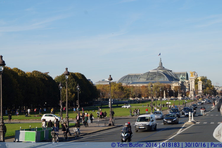 Photo ID: 018183, Roof of the Grand Palais, Paris, France
