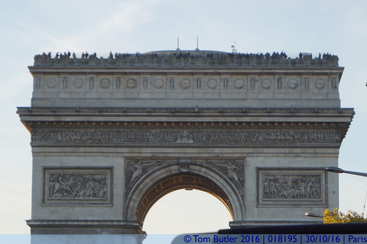 Photo ID: 018195, Arc de Triomphe, Paris, France
