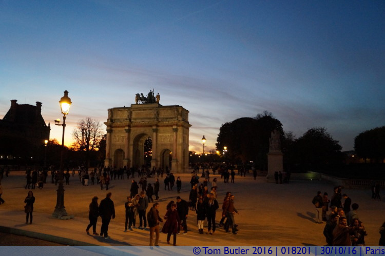 Photo ID: 018201, Arc de Triomphe du Carrousel, Paris, France