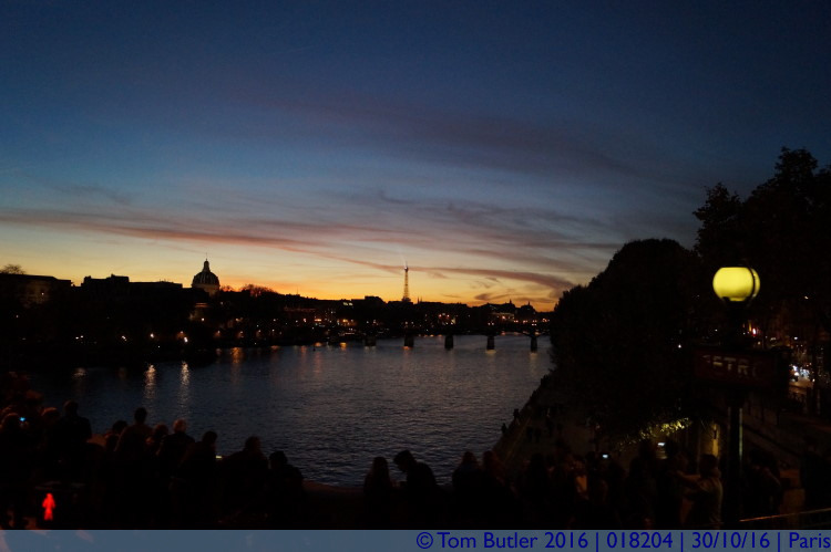 Photo ID: 018204, Paris at dusk, Paris, France