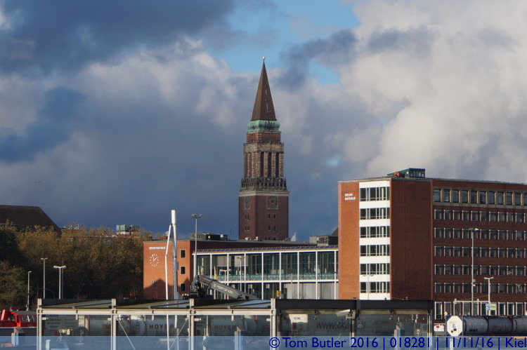 Photo ID: 018281, Town hall tower, Kiel, Germany