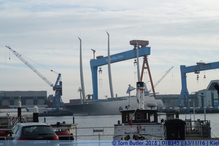 Photo ID: 018345, Shipyard, Kiel, Germany