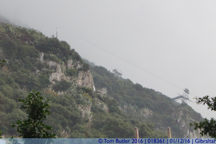 Photo ID: 018361, Cable Car, Gibraltar, Gibraltar