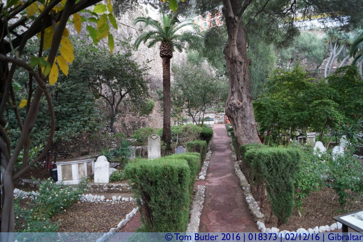 Photo ID: 018373, Inside the Trafalgar Cemetery, Gibraltar, Gibraltar