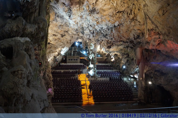 Photo ID: 018419, Main Cavern, Gibraltar, Gibraltar