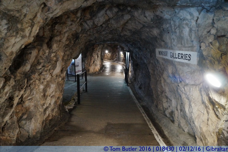 Photo ID: 018430, Inside the tunnels, Gibraltar, Gibraltar