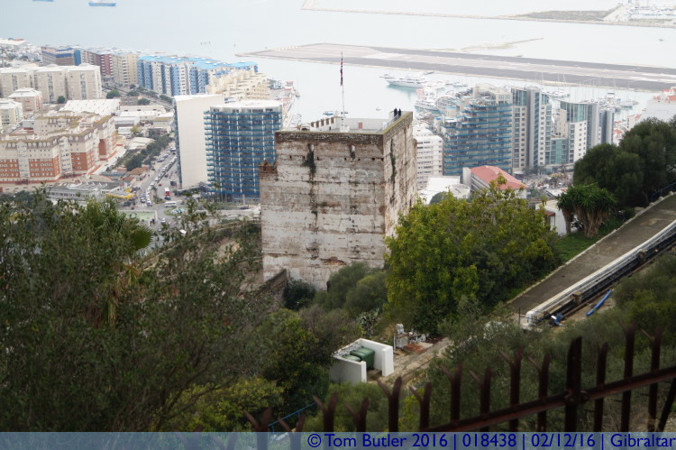 Photo ID: 018438, Tower of Homage, Gibraltar, Gibraltar