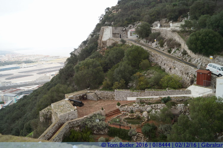 Photo ID: 018444, Napoleonic fortifications from a Moorish one, Gibraltar, Gibraltar