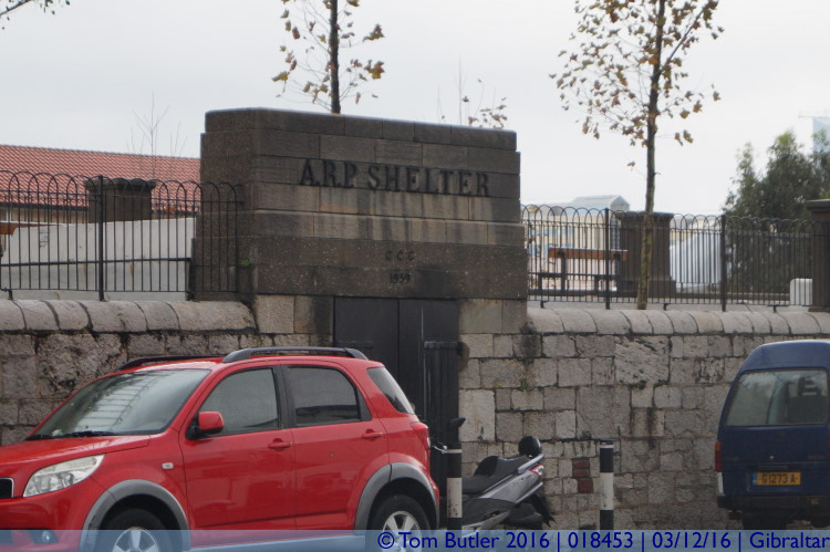 Photo ID: 018453, An old air raid shelter, Gibraltar, Gibraltar