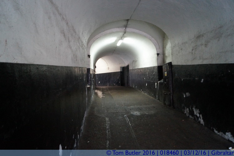 Photo ID: 018460, In the Landport tunnel, Gibraltar, Gibraltar