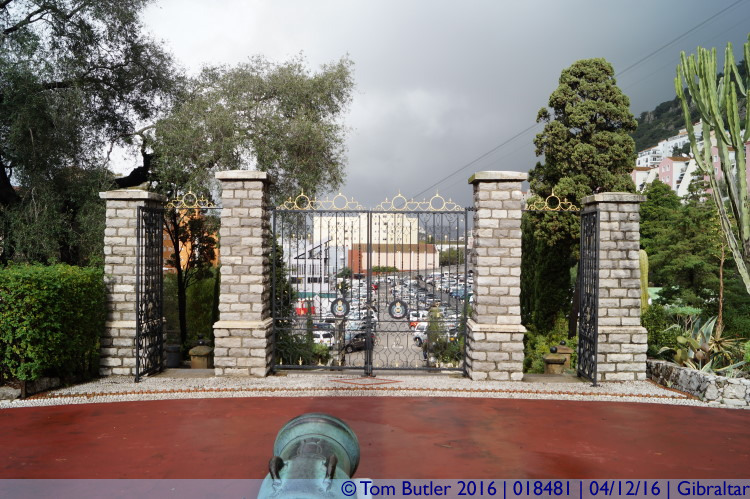 Photo ID: 018481, Entrance gates, Gibraltar, Gibraltar