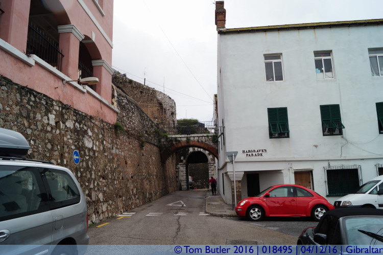 Photo ID: 018495, Rear of Prince Edwards Gate, Gibraltar, Gibraltar