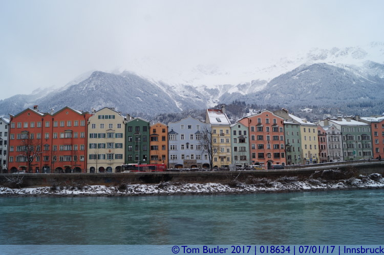 Photo ID: 018634, Looking across the Inn, Innsbruck, Austria
