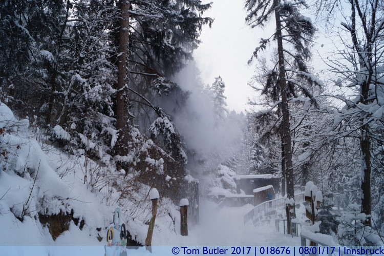 Photo ID: 018676, A mini avalanche, Innsbruck, Austria