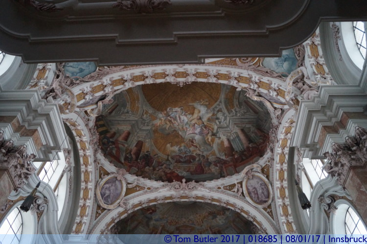 Photo ID: 018685, Dom Ceiling, Innsbruck, Austria