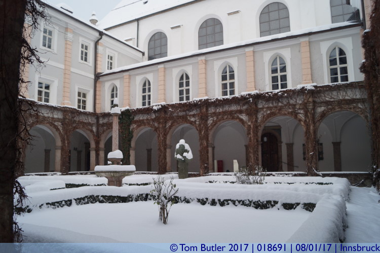 Photo ID: 018691, Hofkirche cloister, Innsbruck, Austria