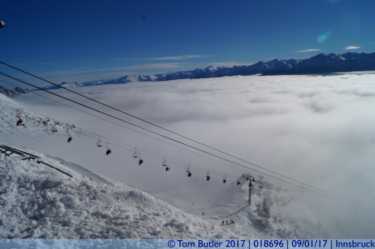 Photo ID: 018696, Above the clouds, Innsbruck, Austria