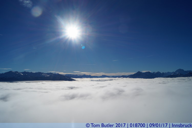 Photo ID: 018700, Clear skies above the cloud, Innsbruck, Austria