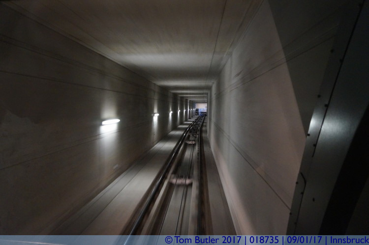 Photo ID: 018735, Approaching the final station, Innsbruck, Austria