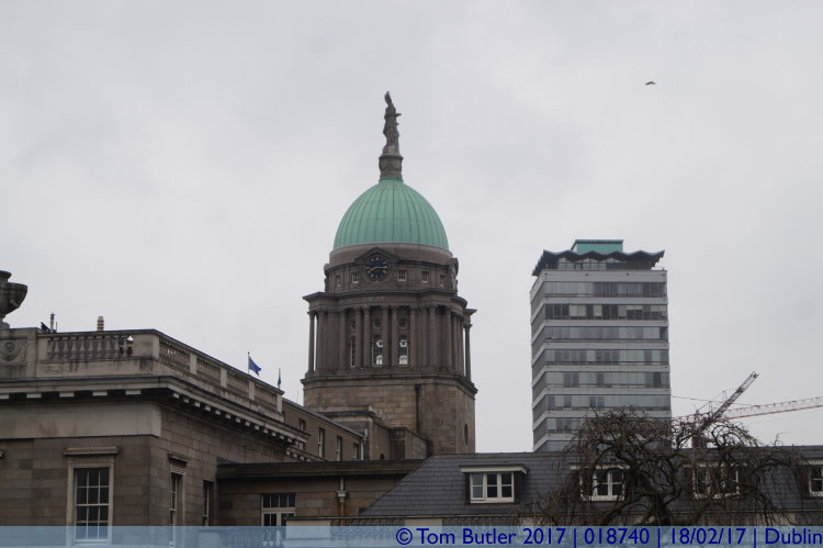 Photo ID: 018740, Dome of the Customs House, Dublin, Ireland