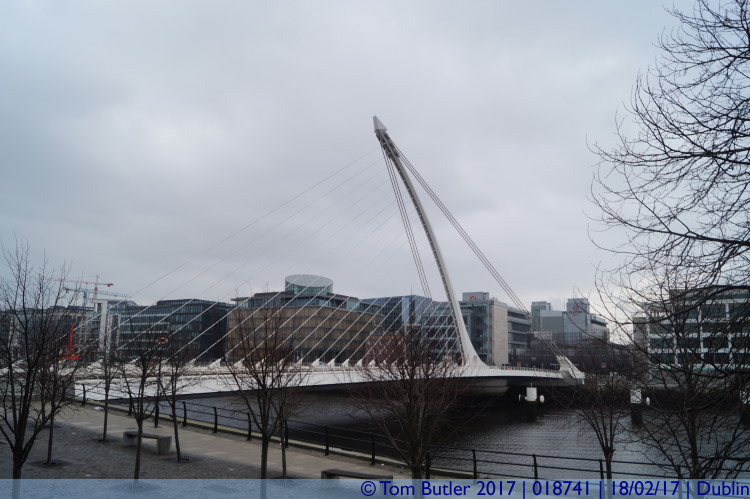Photo ID: 018741, The Samuel Beckett Bridge, Dublin, Ireland