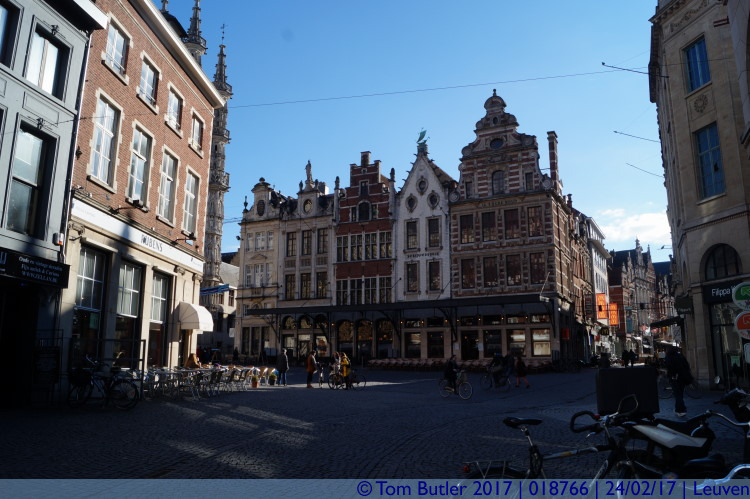 Photo ID: 018766, Approaching the Grote Markt, Leuven, Belgium