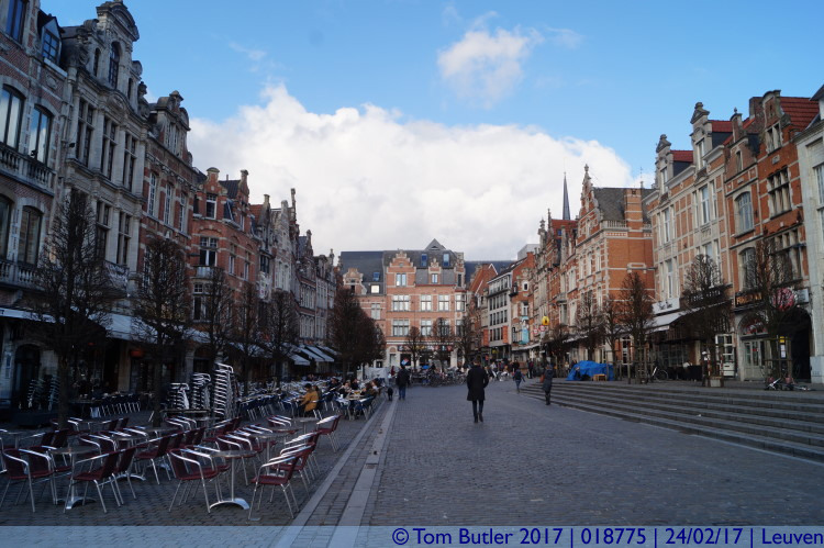 Photo ID: 018775, In the Oude Markt, Leuven, Belgium