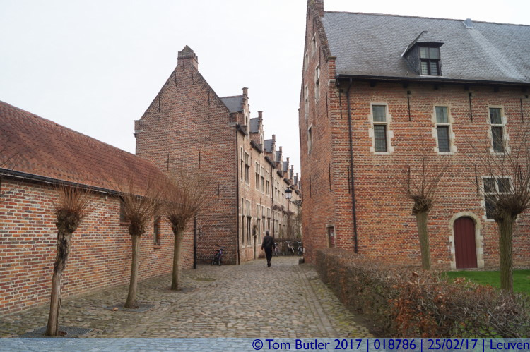 Photo ID: 018786, Inside the Groot Begijnhof, Leuven, Belgium