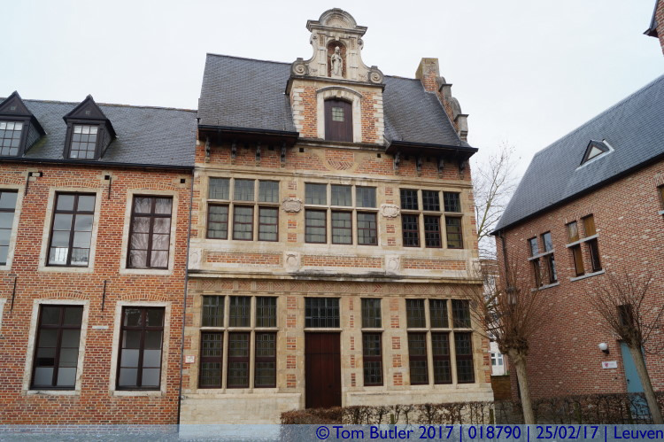 Photo ID: 018790, Decorated building, Leuven, Belgium