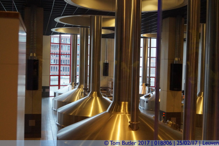 Photo ID: 018806, In the main brew hall, Leuven, Belgium