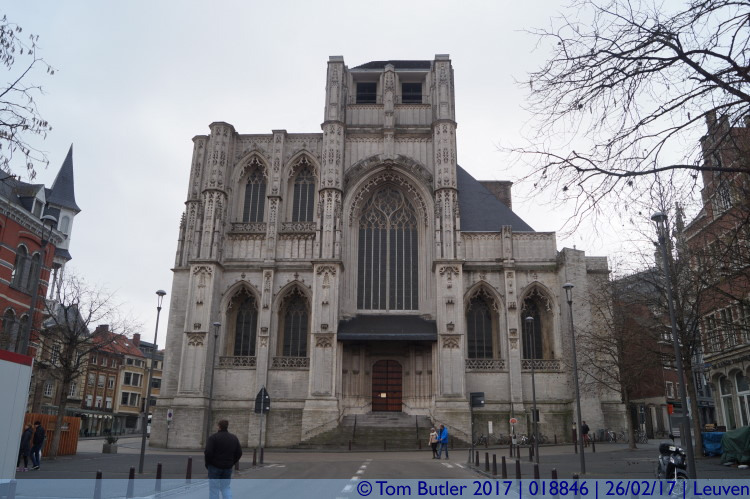 Photo ID: 018846, Rear of Sint-Pieterskerk, Leuven, Belgium