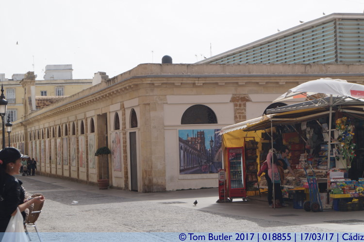 Photo ID: 018855, Side of the market, Cadiz, Spain