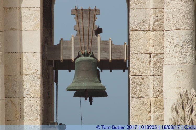 Photo ID: 018905, Cathedral bells, Cadiz, Spain